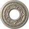 Ekena Millwork Baltimore PVC Medallion (Canopies up to 4 1/4"), 10"OD x 3 1/2"ID x 3/4"P, Metallic Silver Metallic CMP10BACSV - alternate 1